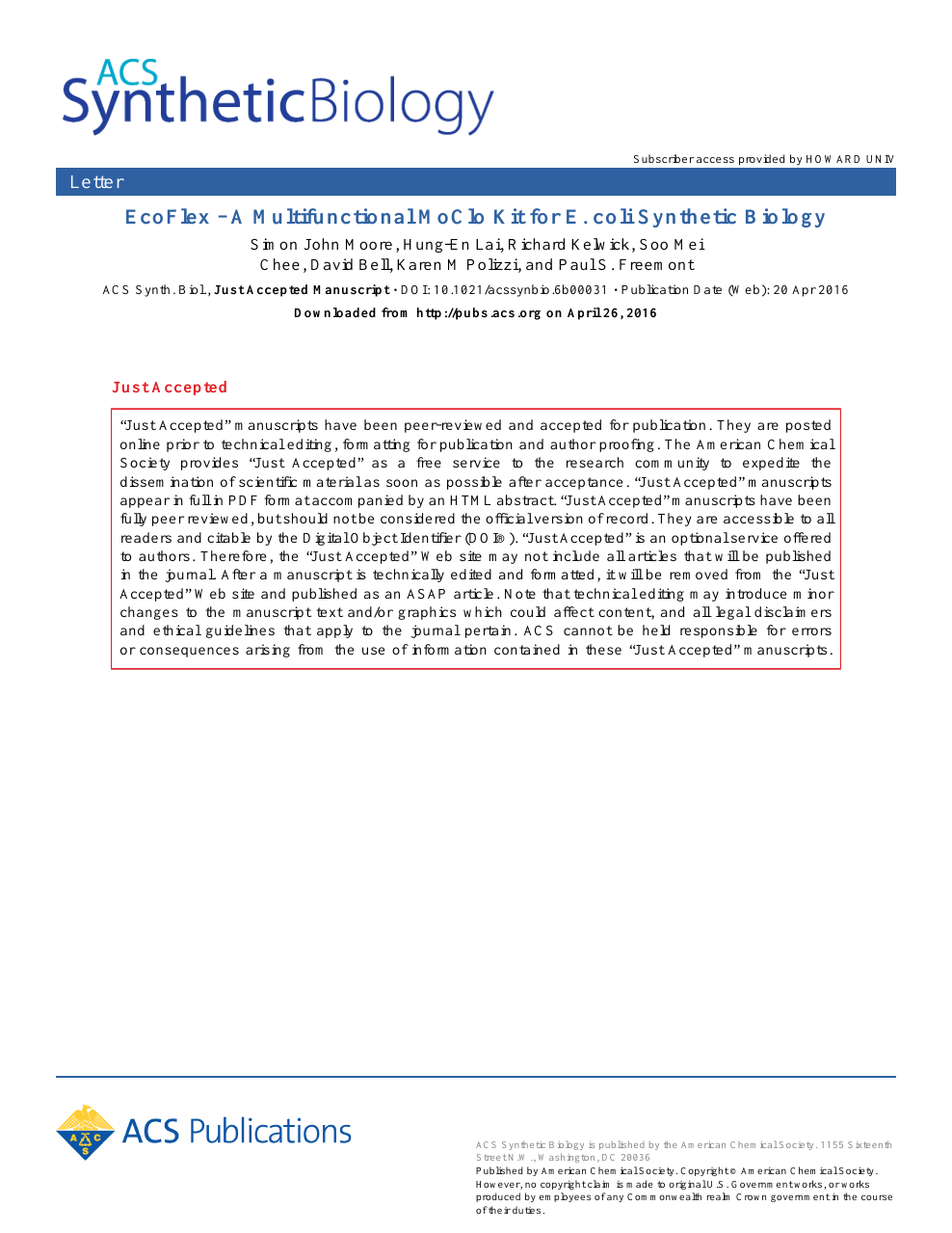 Ecoflex A Multifunctional Moclo Kit Fore Colisynthetic Biology Topic Of Research Paper In Biological Sciences Download Scholarly Article Pdf And Read For Free On Cyberleninka Open Science Hub