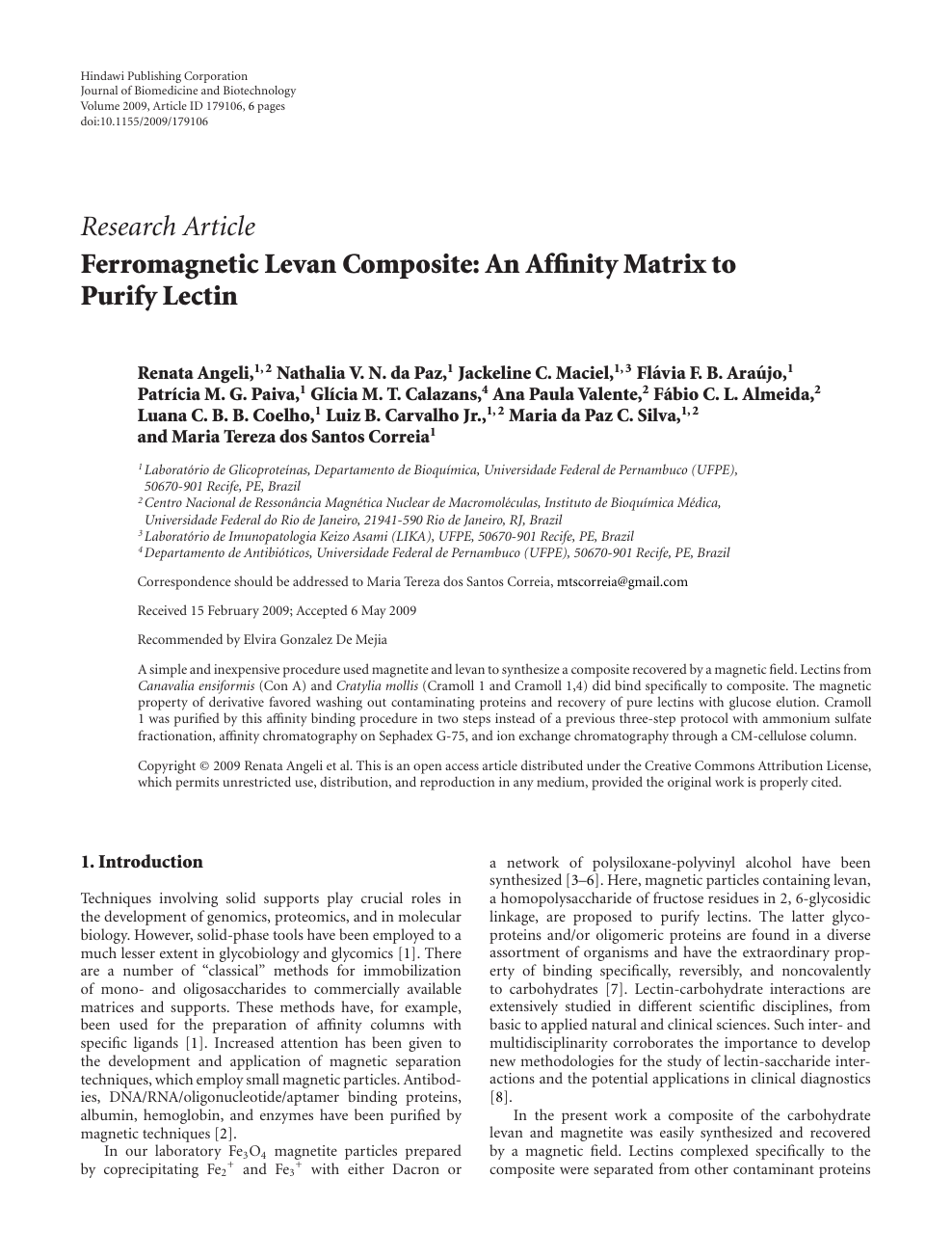 Ferromagnetic Levan Composite An Affinity Matrix To Purify Lectin Topic Of Research Paper In Biological Sciences Download Scholarly Article Pdf And Read For Free On Cyberleninka Open Science Hub