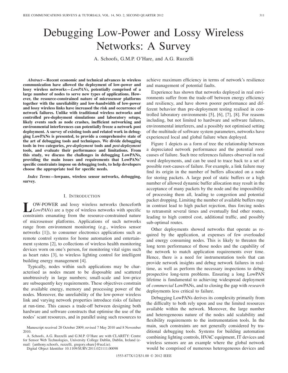 wireless network research topics