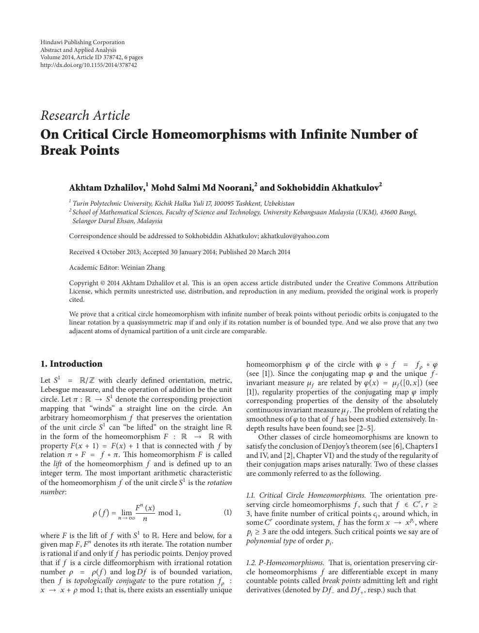 On Critical Circle Homeomorphisms With Infinite Number Of Break Points Topic Of Research Paper In Mathematics Download Scholarly Article Pdf And Read For Free On Cyberleninka Open Science Hub
