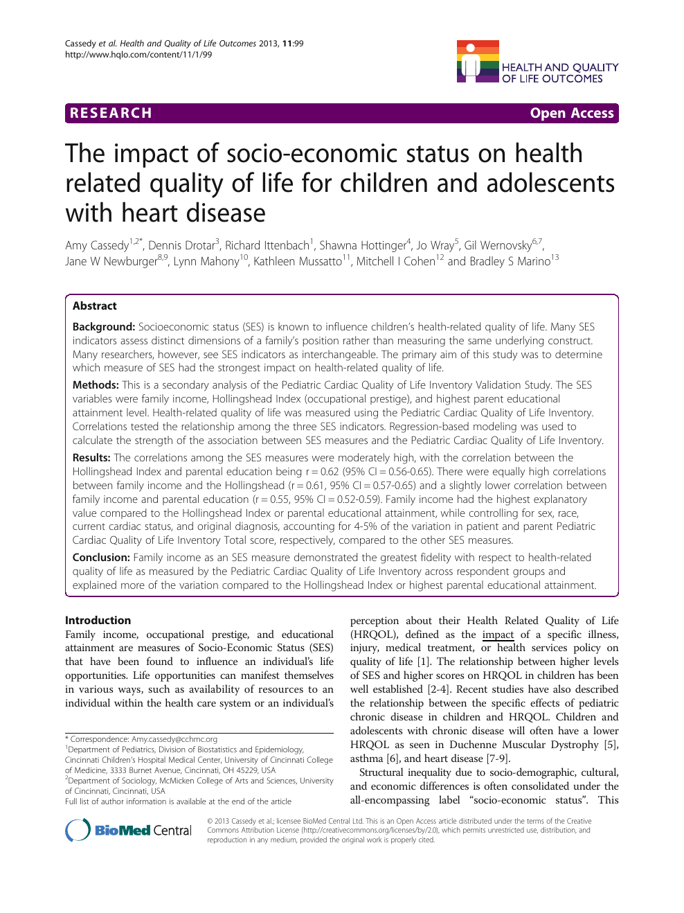 research paper on socio economic status