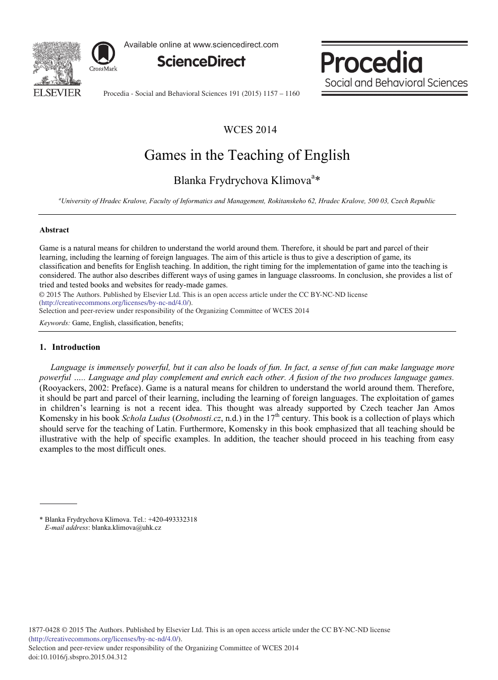 Games, simulations and role-playing, TeachingEnglish