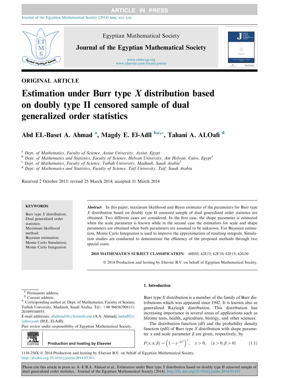 statistics research paper pdf