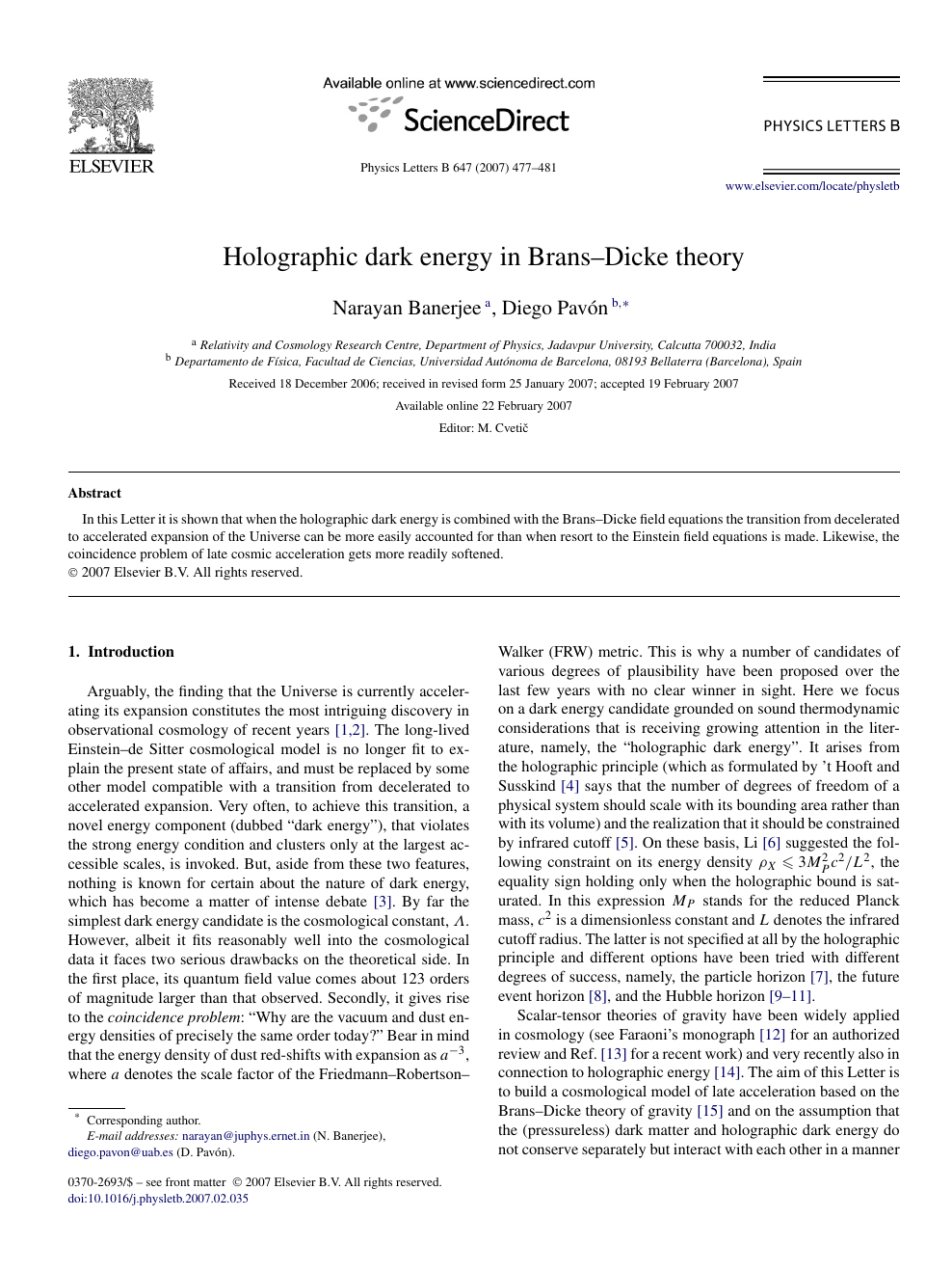 dark energy research paper