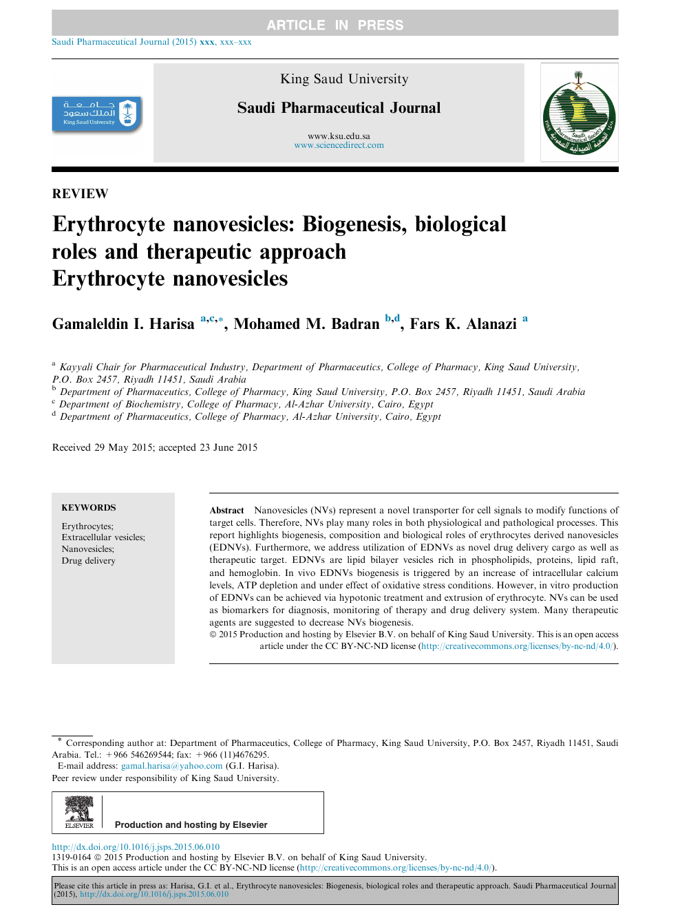 Erythrocyte Nanovesicles Biogenesis Biological Roles And Therapeutic Approach Topic Of Research Paper In Chemical Sciences Download Scholarly Article Pdf And Read For Free On Cyberleninka Open Science Hub