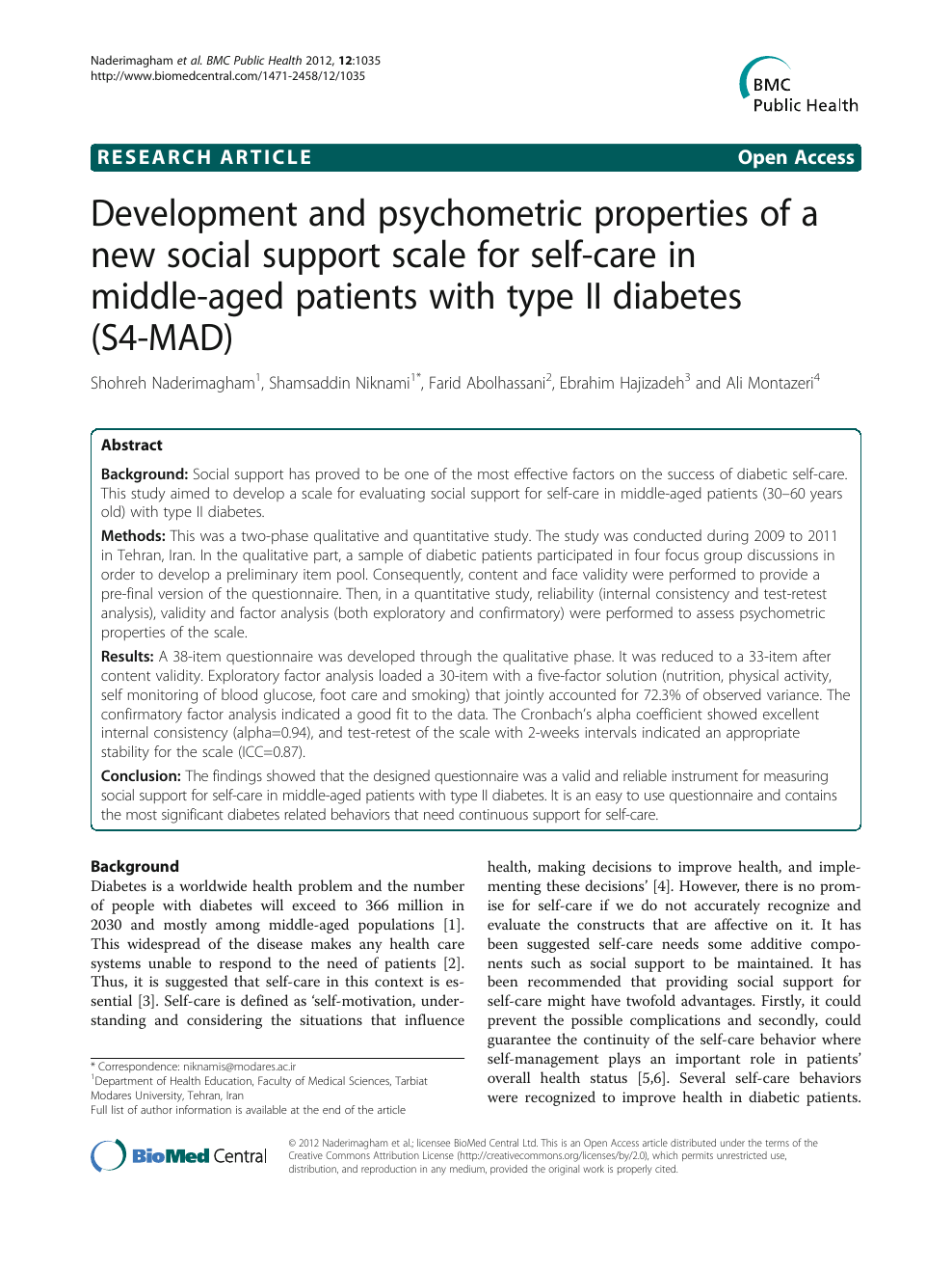 diabetes care profile (dcp)