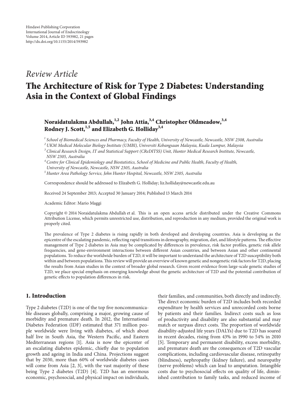 The Architecture Of Risk For Type 2 Diabetes Understanding Asia In The Context Of Global Findings Topic Of Research Paper In Biological Sciences Download Scholarly Article Pdf And Read For Free