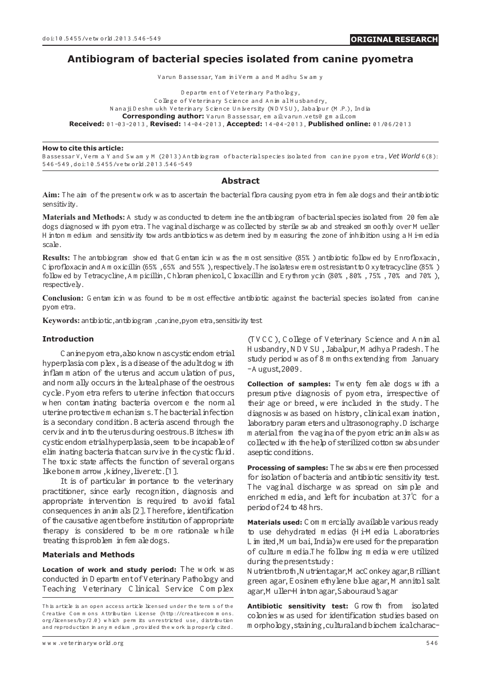 can cephalexin antibiotic be used for prometra in dogs