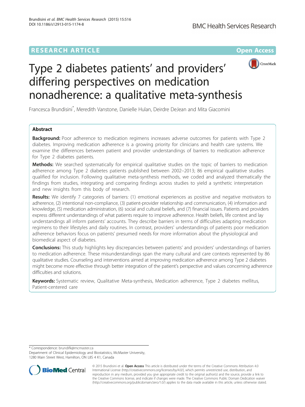 research articles on diabetes type 2