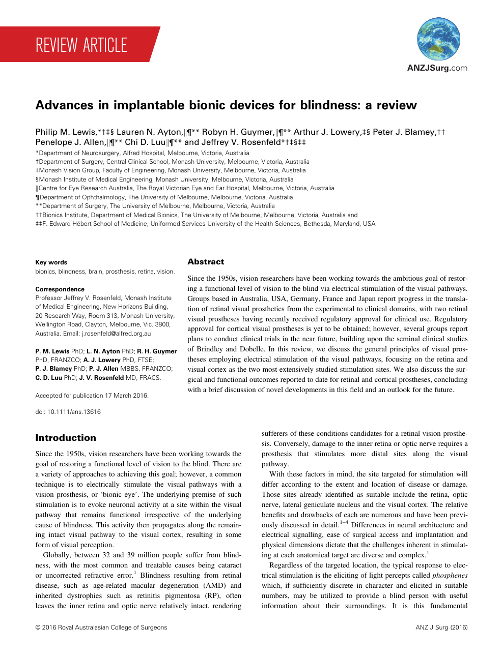 Advances In Implantable Bionic Devices For Blindness A Review Topic Of Research Paper In Clinical Medicine Download Scholarly Article Pdf And Read For Free On Cyberleninka Open Science Hub