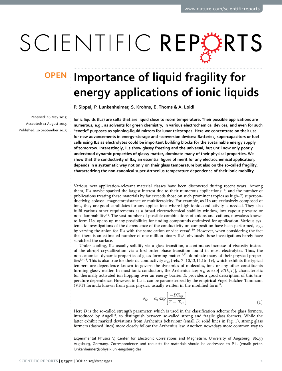 Importance Of Liquid Fragility For Energy Applications Of Ionic Liquids Topic Of Research Paper In Nano Technology Download Scholarly Article Pdf And Read For Free On Cyberleninka Open Science Hub