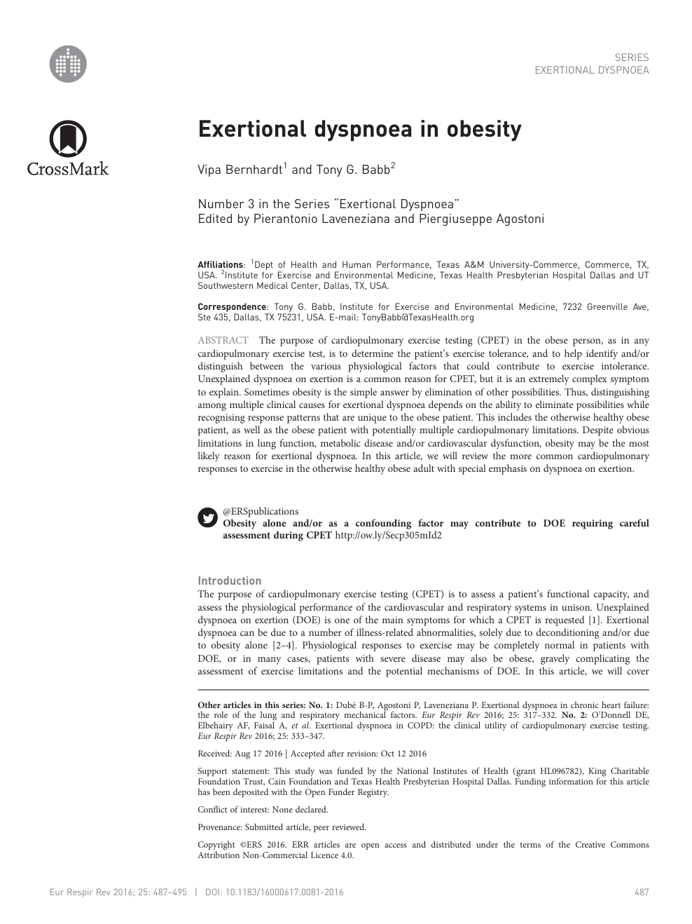 Exertional Dyspnoea In Obesity Topic Of Research Paper In Medical Engineering Download Scholarly Article Pdf And Read For Free On Cyberleninka Open Science Hub