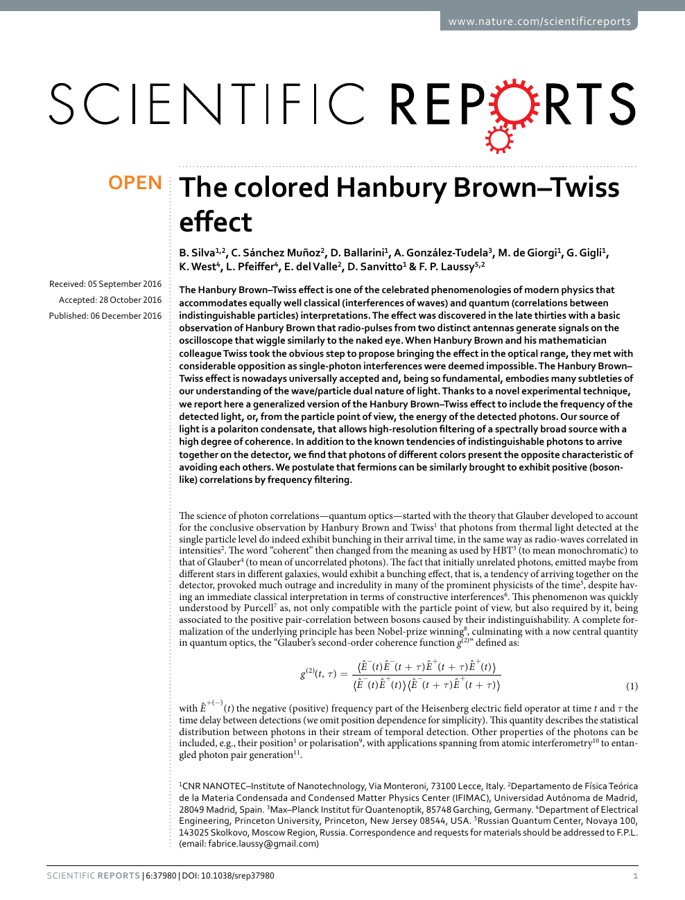 The Colored Hanbury Brown Twiss Effect Topic Of Research Paper In Physical Sciences Download Scholarly Article Pdf And Read For Free On Cyberleninka Open Science Hub