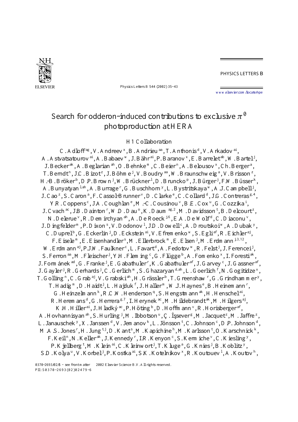 Search For Odderon Induced Contributions To Exclusive P0 Photoproduction At Hera Topic Of Research Paper In Physical Sciences Download Scholarly Article Pdf And Read For Free On Cyberleninka Open Science Hub