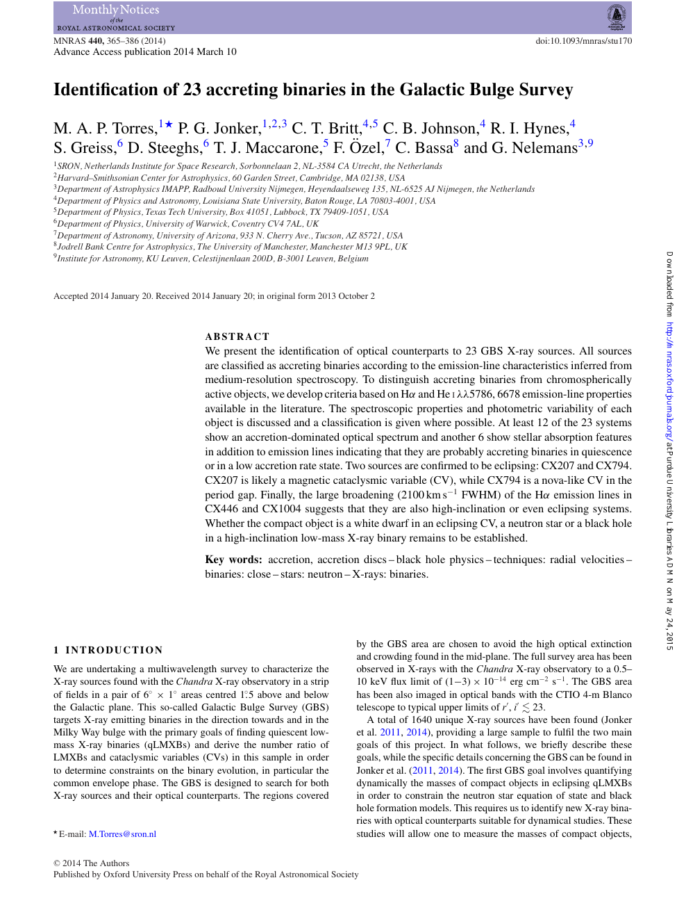 Identification Of 23 Accreting Binaries In The Galactic Bulge Survey Topic Of Research Paper In Physical Sciences Download Scholarly Article Pdf And Read For Free On Cyberleninka Open Science Hub