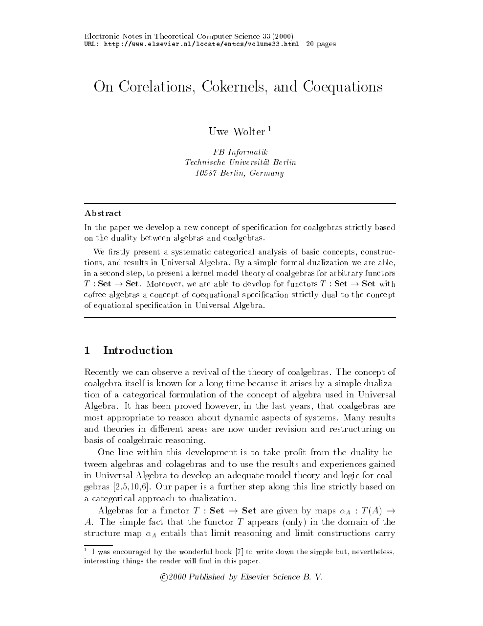 On Corelations Cokernels And Coequations Topic Of Research Paper In Computer And Information Sciences Download Scholarly Article Pdf And Read For Free On Cyberleninka Open Science Hub