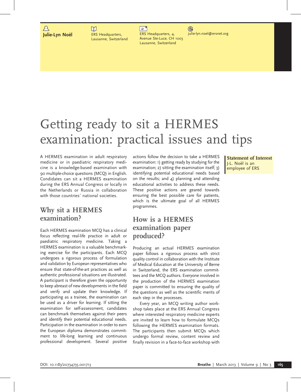 Getting ready to sit a HERMES examination: practical issues and tips –  topic of research paper in Veterinary science. Download scholarly article  PDF and read for free on CyberLeninka open science hub.