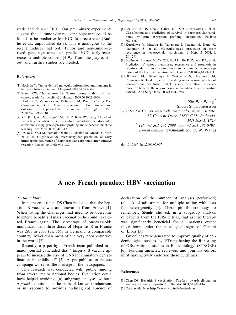 A New French Paradox Hbv Vaccination Topic Of Research Paper In Clinical Medicine Download Scholarly Article Pdf And Read For Free On Cyberleninka Open Science Hub
