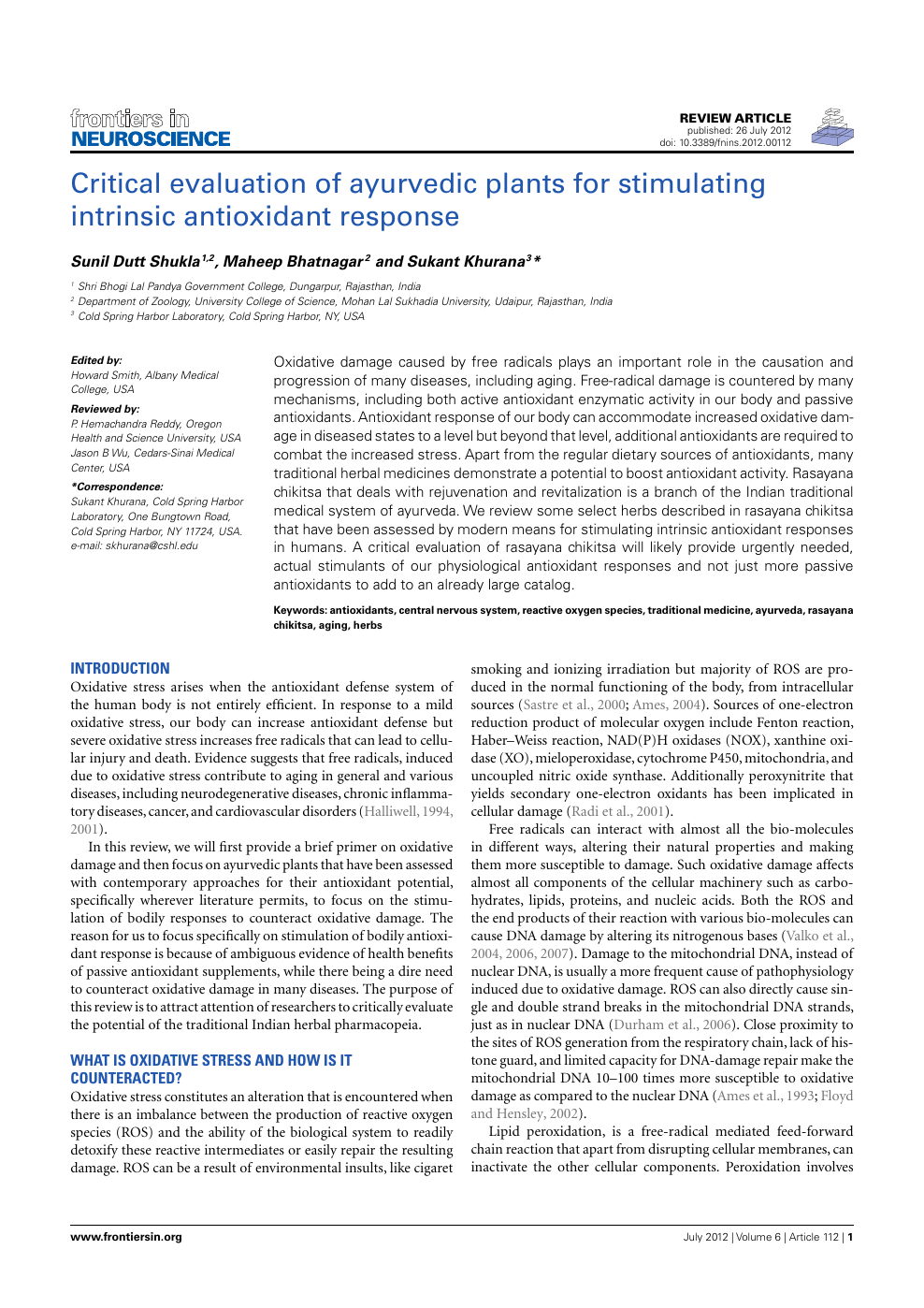 Frontiers  Biochemical and antioxidant activity of wild edible