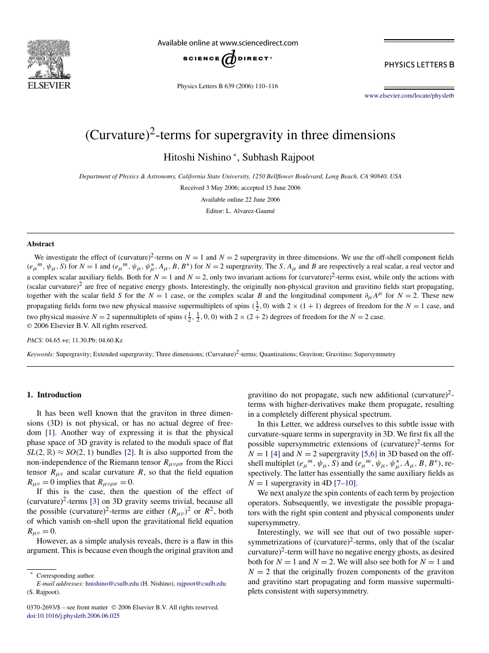 Curvature 2 Terms For Supergravity In Three Dimensions Topic Of Research Paper In Physical Sciences Download Scholarly Article Pdf And Read For Free On Cyberleninka Open Science Hub